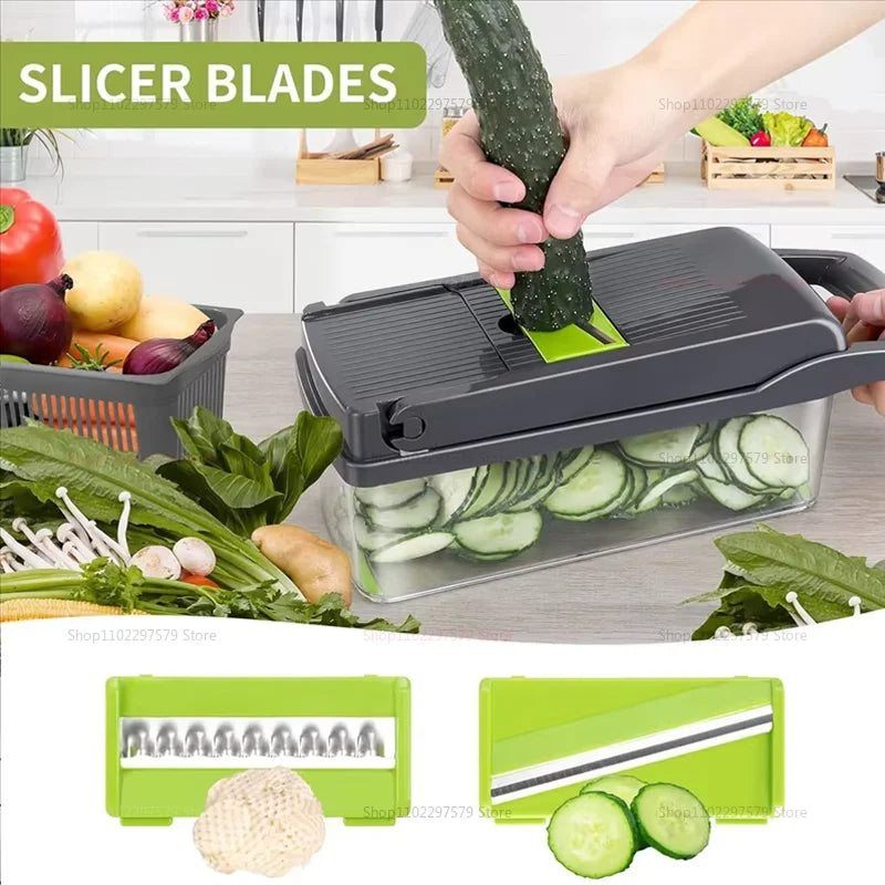 Kitchen Chopper Vegetable Shredder Slicer