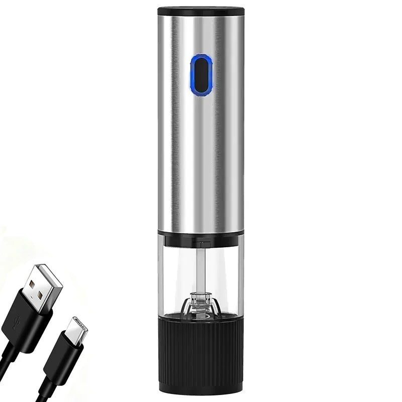 Electric Salt and Pepper Grinder Rechargeable