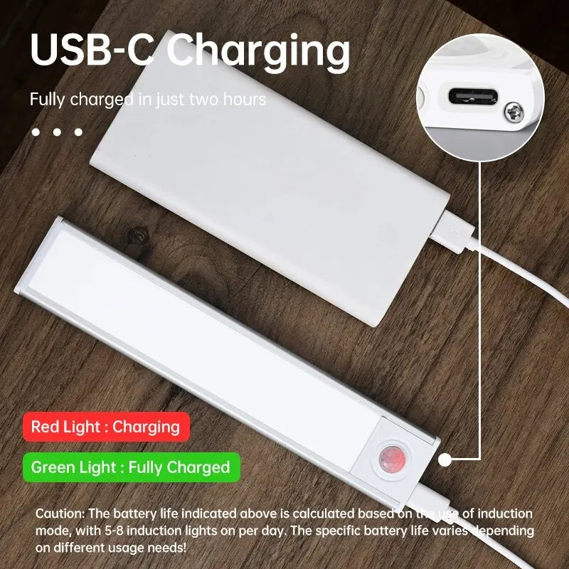 LED Motion Sensor Light Wireless USB