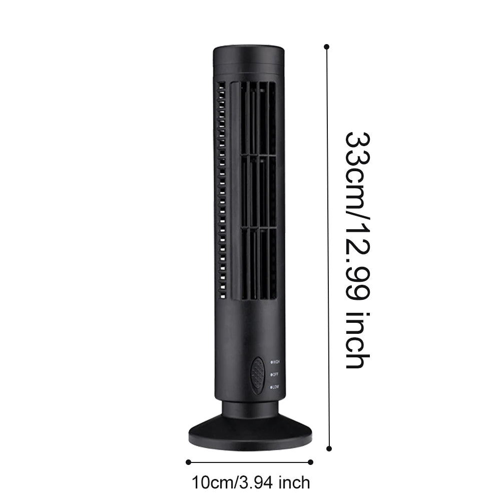 Mini Desktop AC Bladeless USB Fan