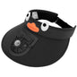 Kids Sun Visor Hat with Fan