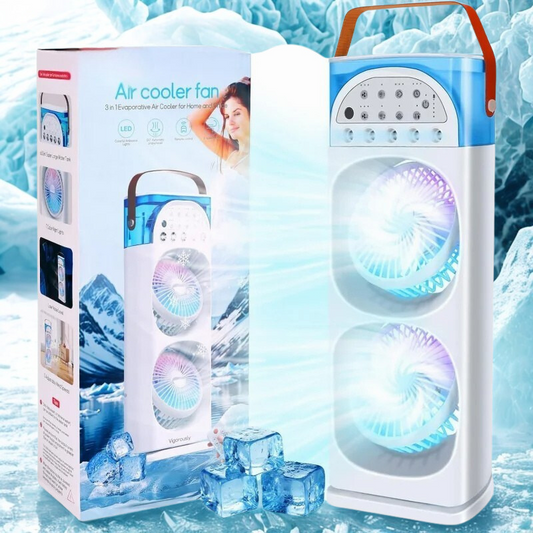Mini Portable AC with Humidifier & LED